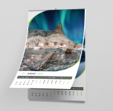 Calendare de perete personalizate Calendar de perete 2020 Coala